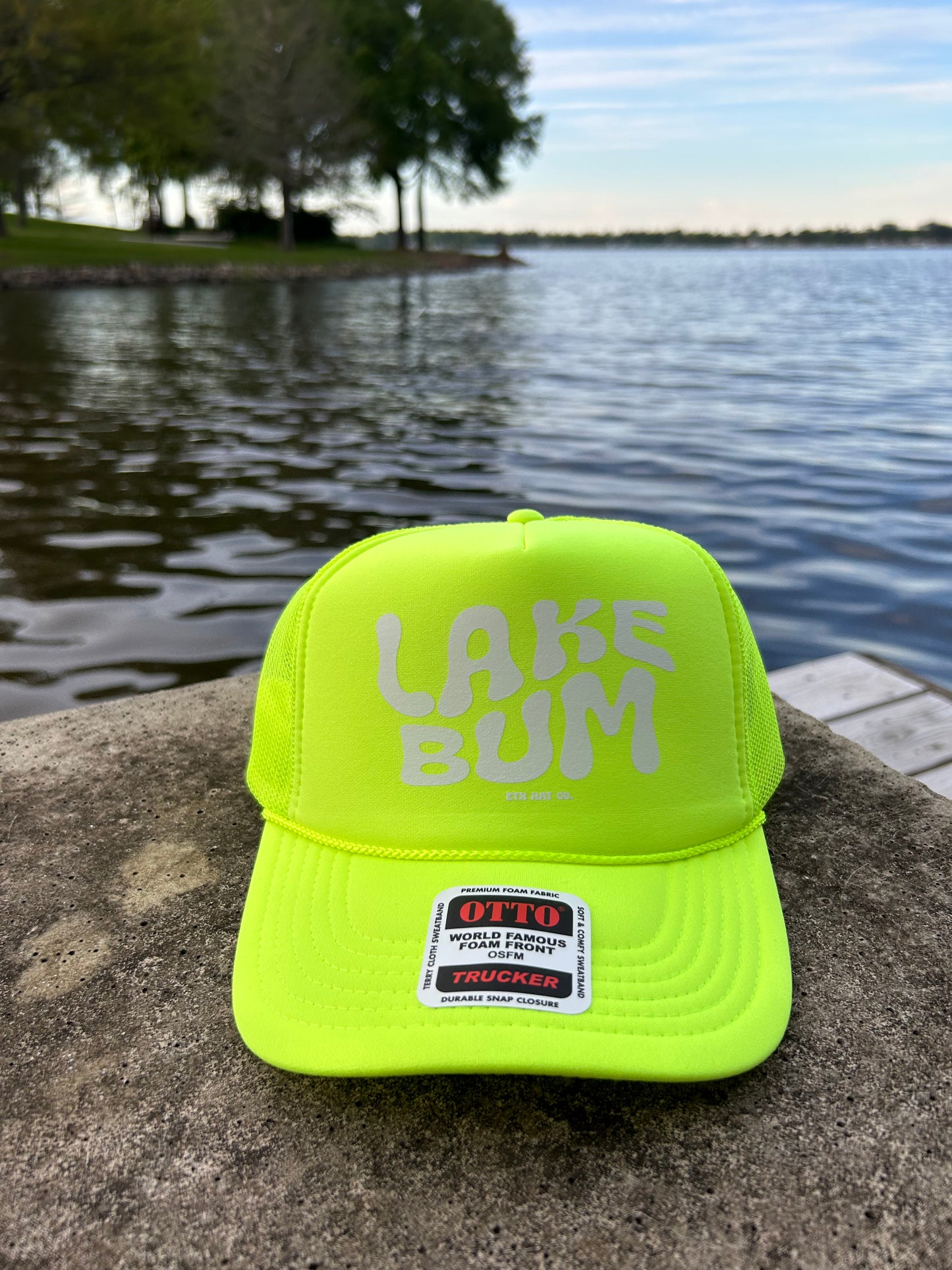 Lake Bum - Neon Yellow