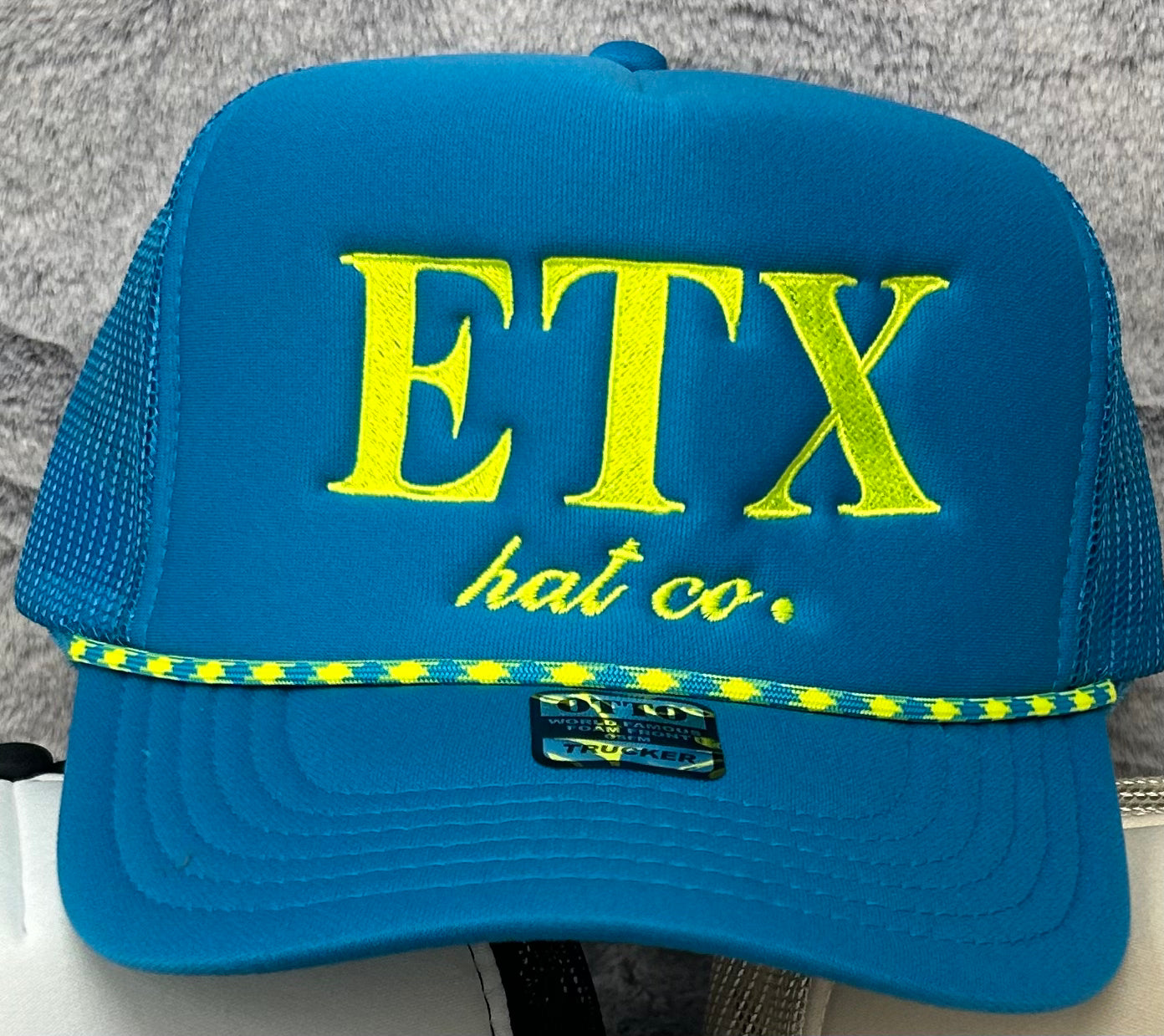 Retro ETX Foam Trucker - Electric Teal