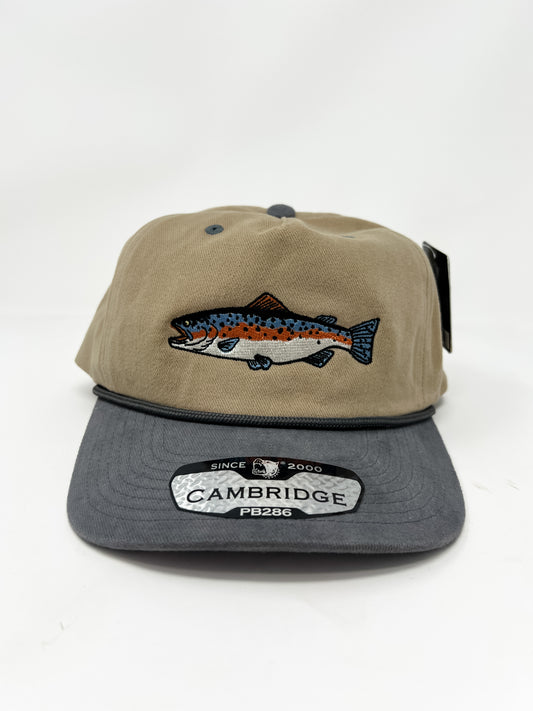 The Angler- Khaki/Grey