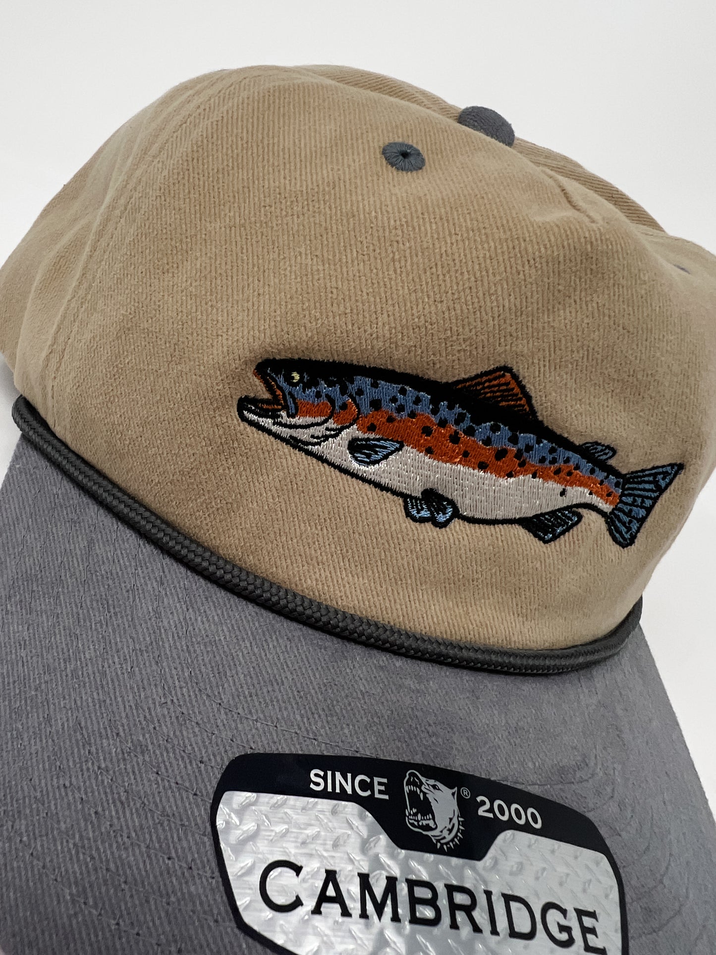 The Angler- Khaki/Grey